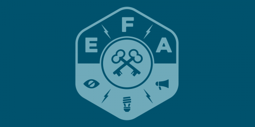 The logo for the Electronic Frontier Alliance.